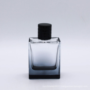 supplier design gradual coating black 100ml vintage perfume empty glass bottles